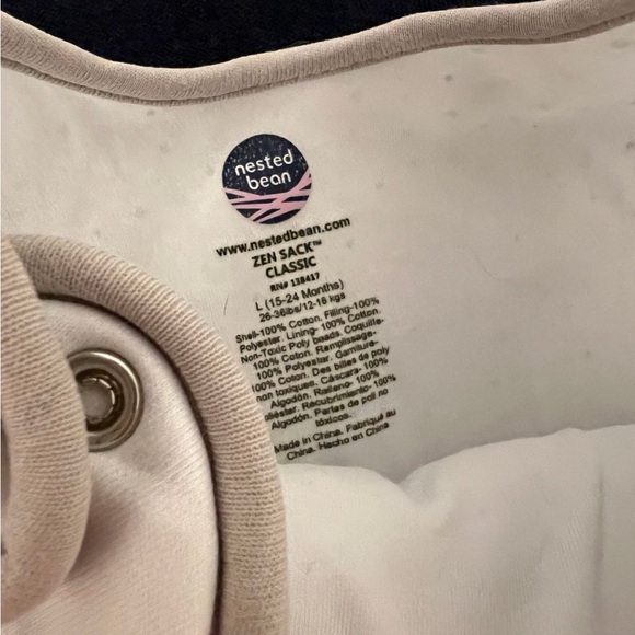 Nested Bean Zen Sack - Picture 2 of 3